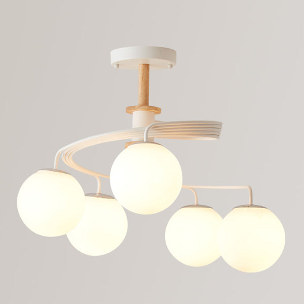 Lampade per lampadari in legno moderni in legno di lampade a sospensione a sospensione multipla