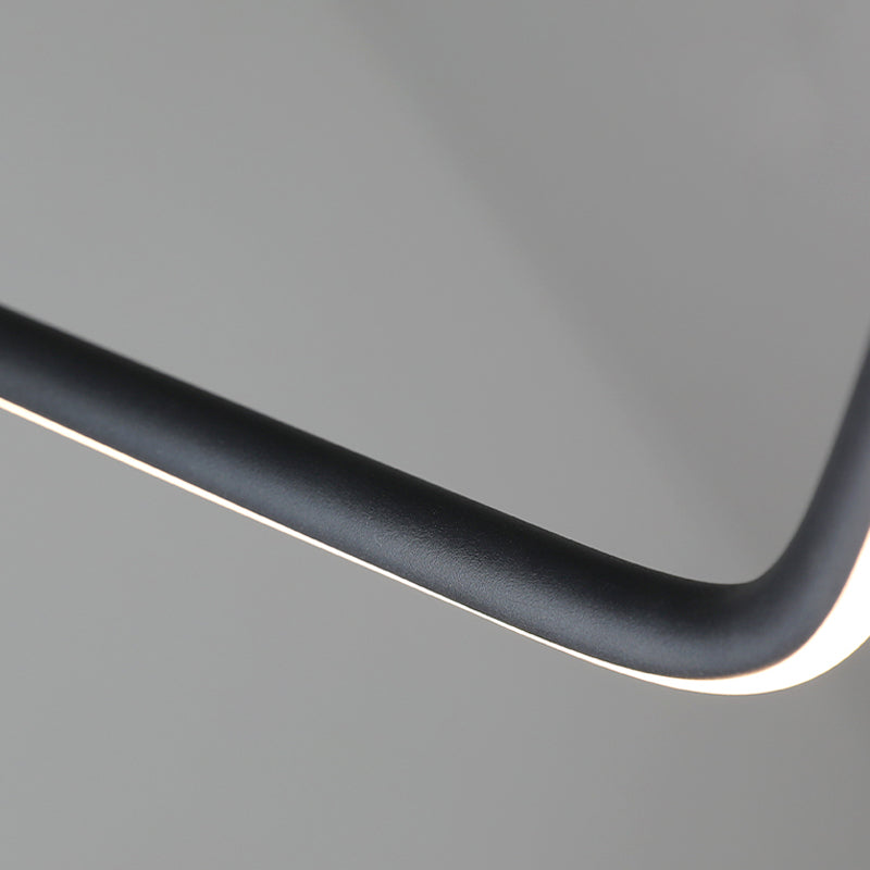 Modern Dining Chandelier Light Modern Dining Room Long Strip Pendant Lamp Fixture