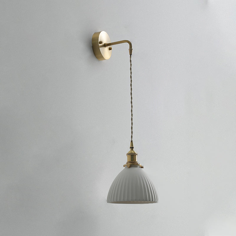 Modern de pared de cerámica Metal 1 1 de luz Medida de pared para sala de estar para sala de estar