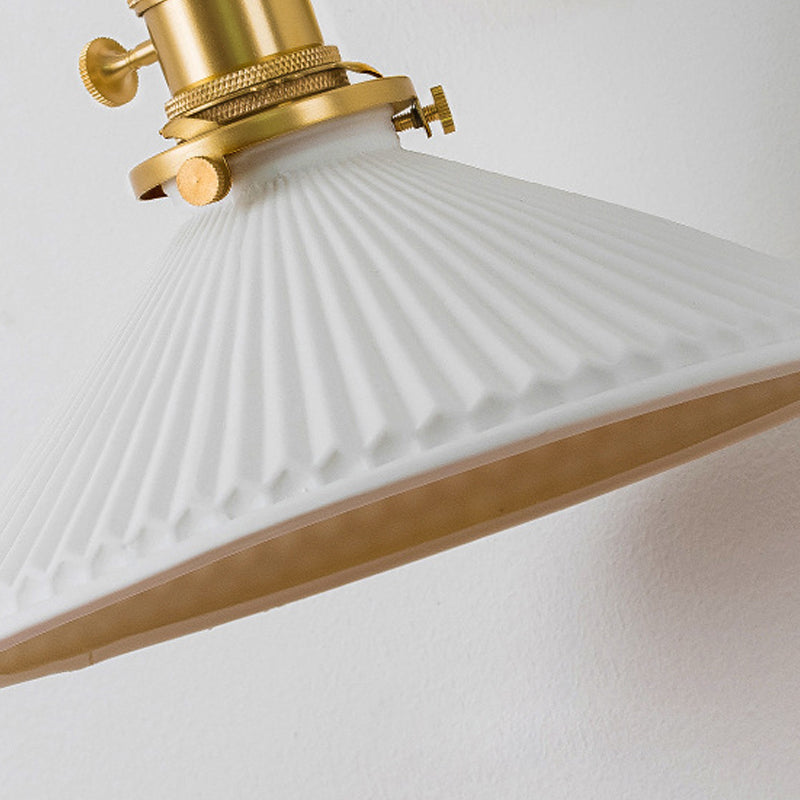 Sentón de vidrio pared apliques moderno 1 cabeza de pared montada en la pared