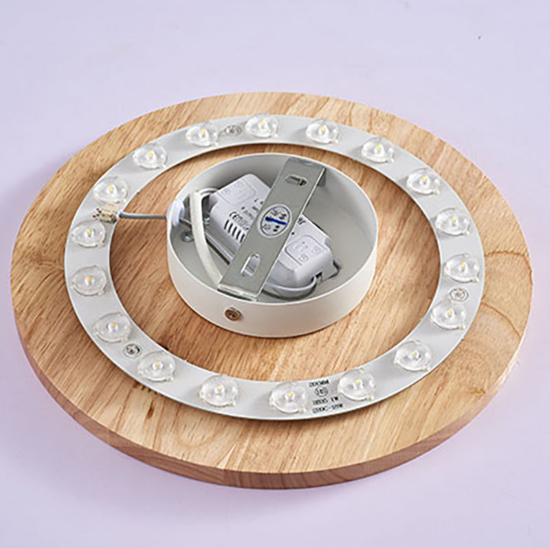 Luz de pared de pared doméstica moderna lámparas de pared de madera para cafetería