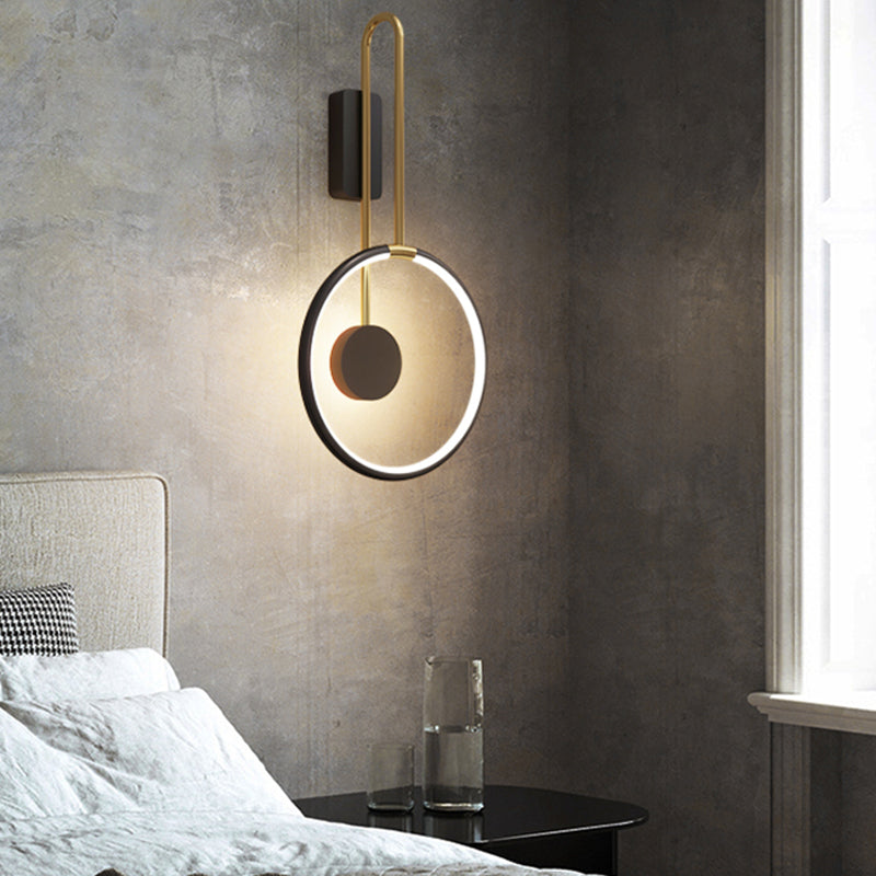 Zeitgenössische Haushaltslesewandlampen Metallleuchten für Schlafzimmer Wohnzimmer