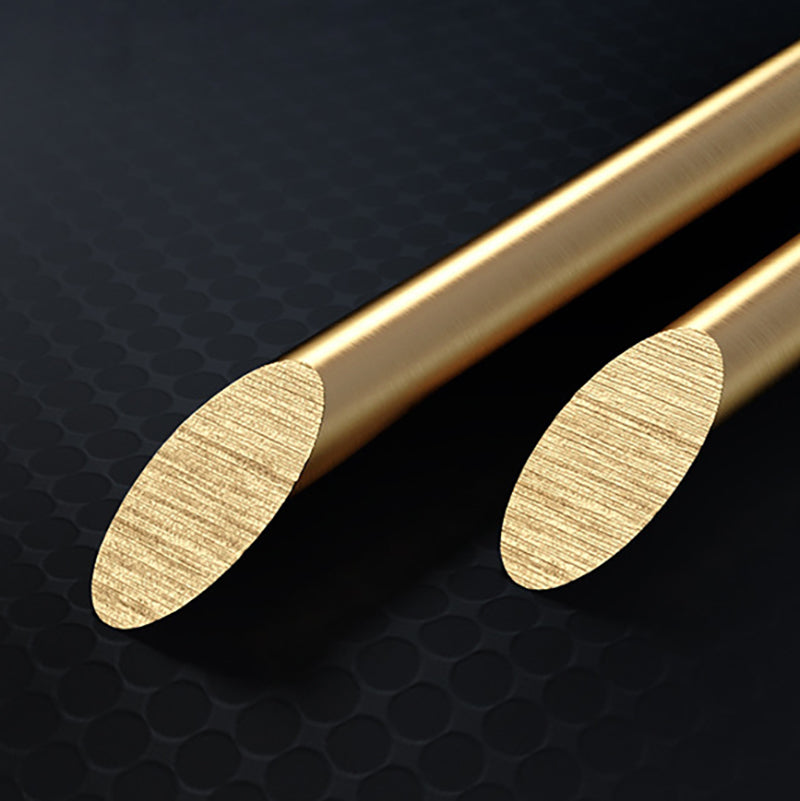 Brass Arc Table Lamp Modern Style 1 Light Table Light in Gold for Bedroom