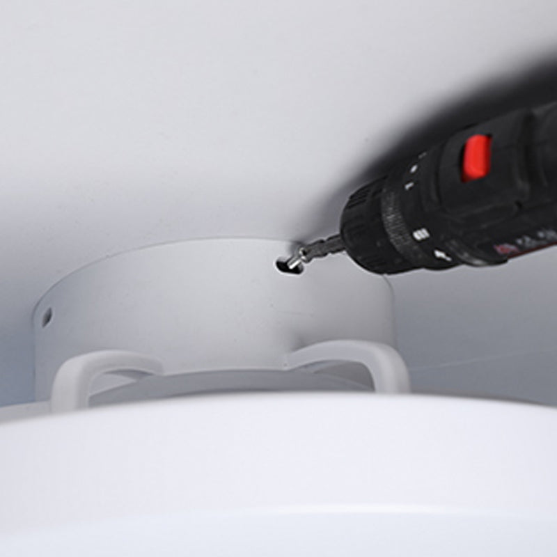 Ventola a filo a filo rotondo leggero camera da letto minimalista da letto a soffitto a soffitto