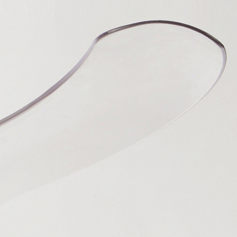 Modern Fan Light Minimalist Metal LED Semi-Flush Mount Ceiling Light for Living Room