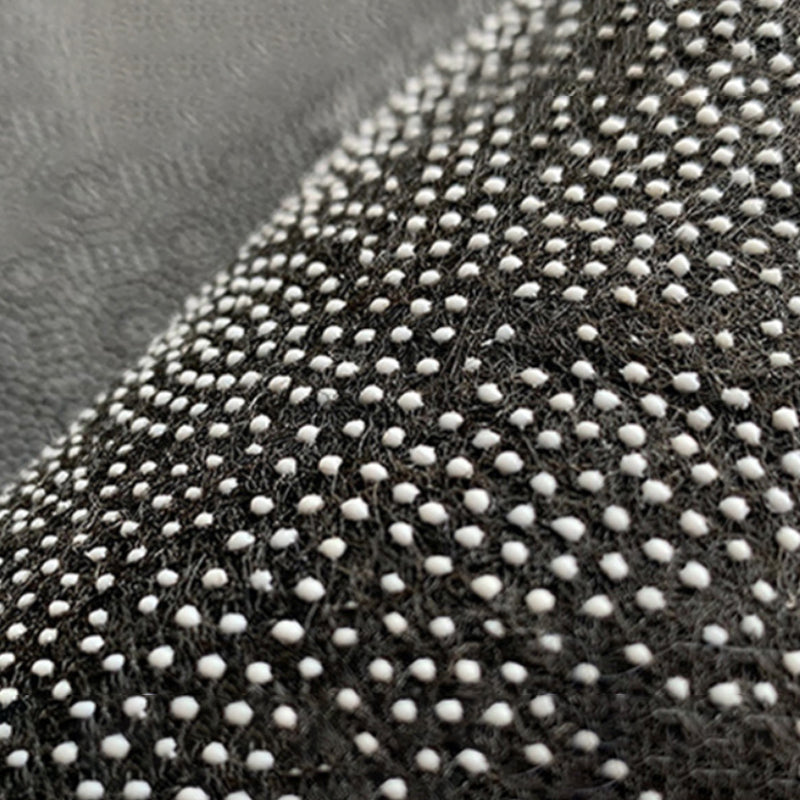 Gray Modern Rug Polyester Graphic Rug Non-Slip Backing Rug for Home Decor