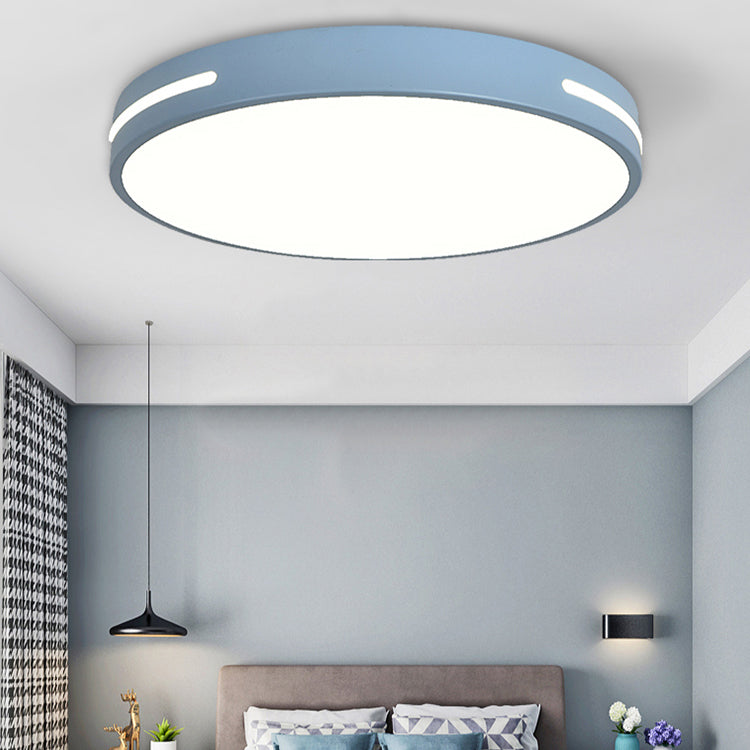 Modern Simple Style Ceiling Lamp Round Shape LED Flush Mount Light Fixtures