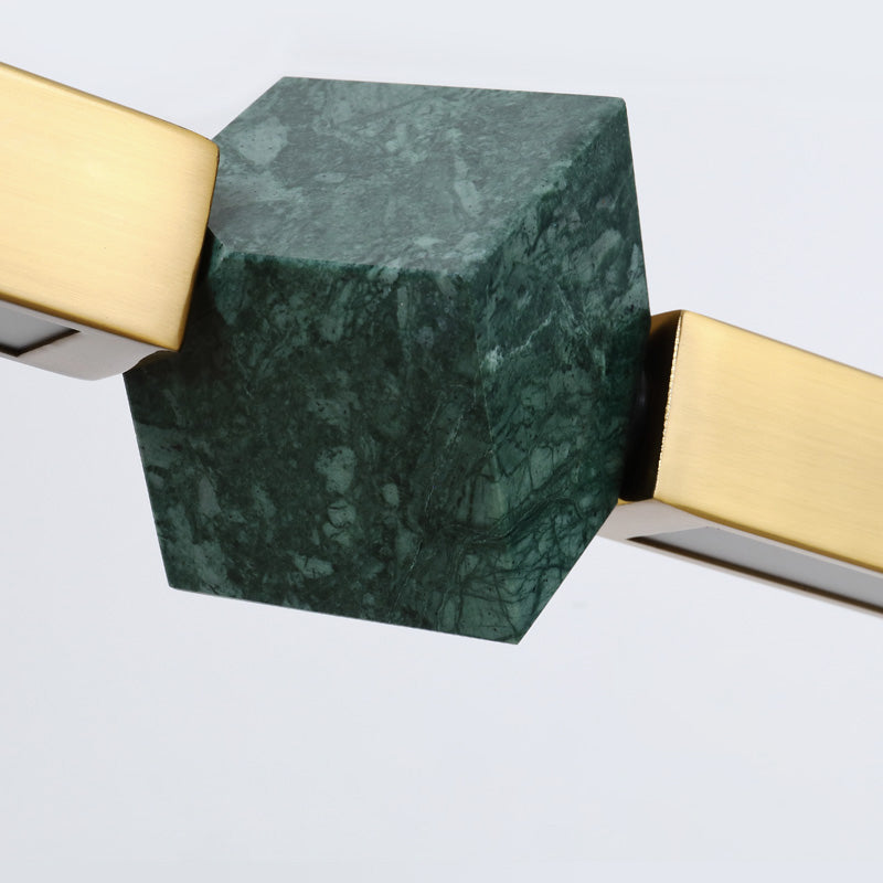 Modern Kitchen Pendant Light Linear Metal Pendant Lighting for Dining Room