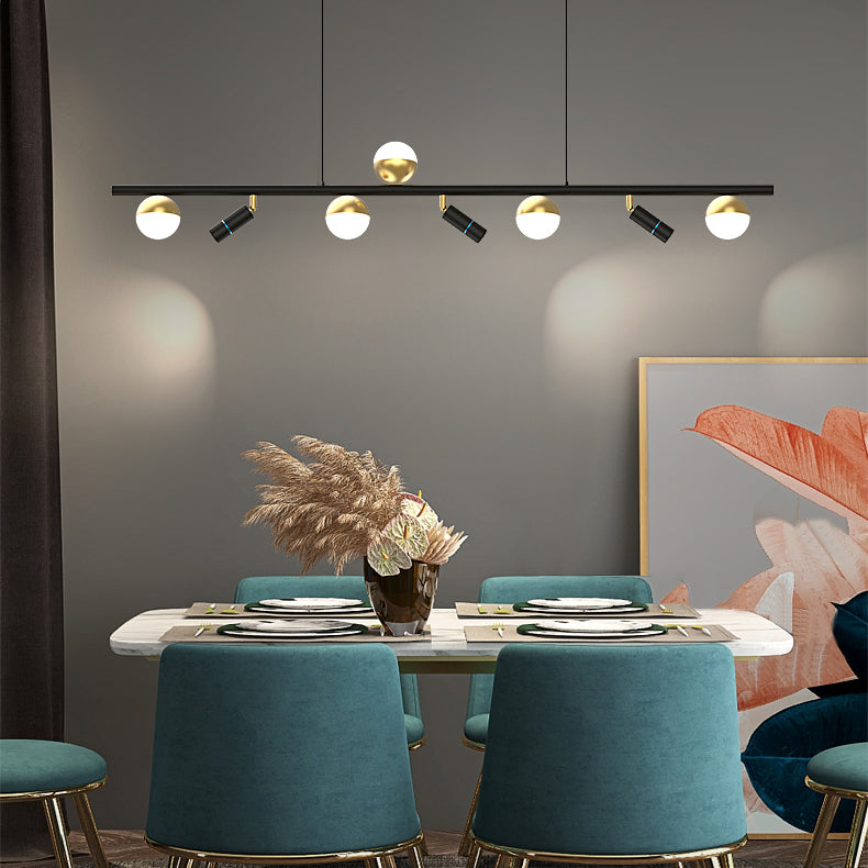 Geometric Island Pendant Lights Contemporary Metal Kitchen Pendant Lights