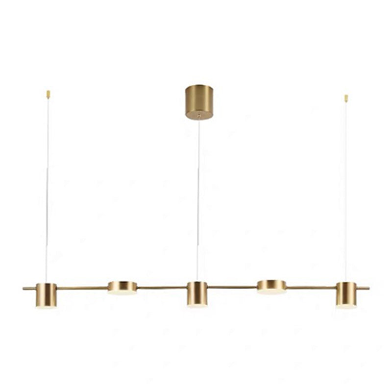 Cylinder Island Lighting Fixtures Contemporary Metal Island Lighting Ideas