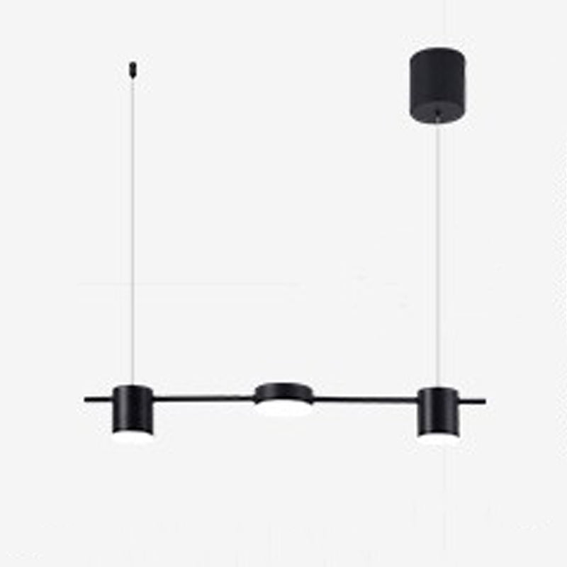 Cylinder Island Lighting Fixtures Contemporary Metal Island Lighting Ideas