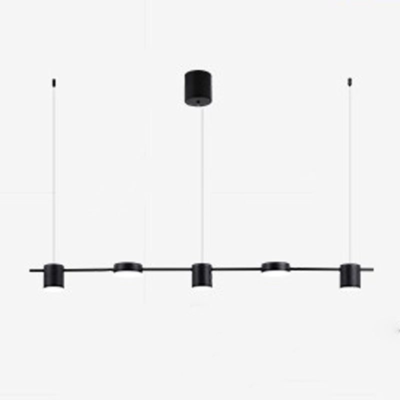 Cylinder Island Lighting Fixtures Contemporary Metal Island Lighting Ideas