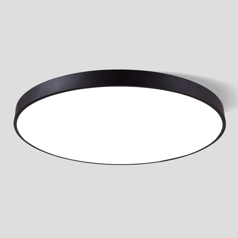 Moderne Macaroon Stil Led Flush Deckenleuchten Runde Form Acryl Flush Mount Lichter