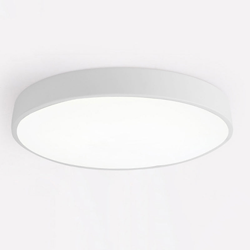 Moderne Macaroon Stil Led Flush Deckenleuchten Runde Form Acryl Flush Mount Lichter