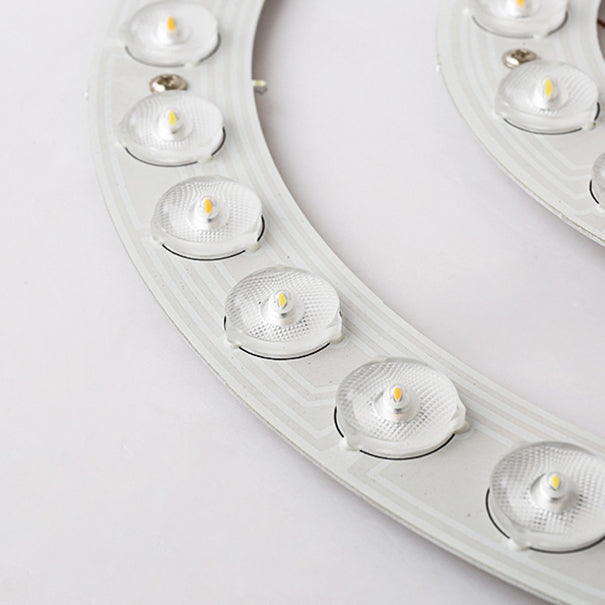 Moderne Macaroon Stil Led Flush Deckenleuchten Runde Form Acryl Flush Mount Lichter