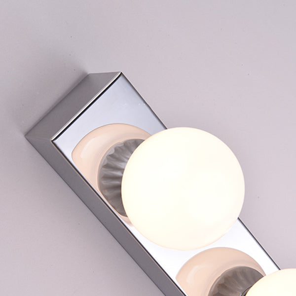 Metal Ball Vanity Lighting Contemporary Style Multi Lights Vanity Sconce Lights