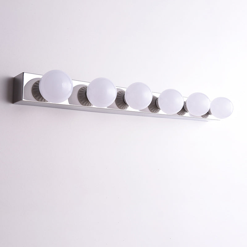 Metal Ball Vanity Lighting Contemporary Style Multi Lights Vanity Sconce Lights