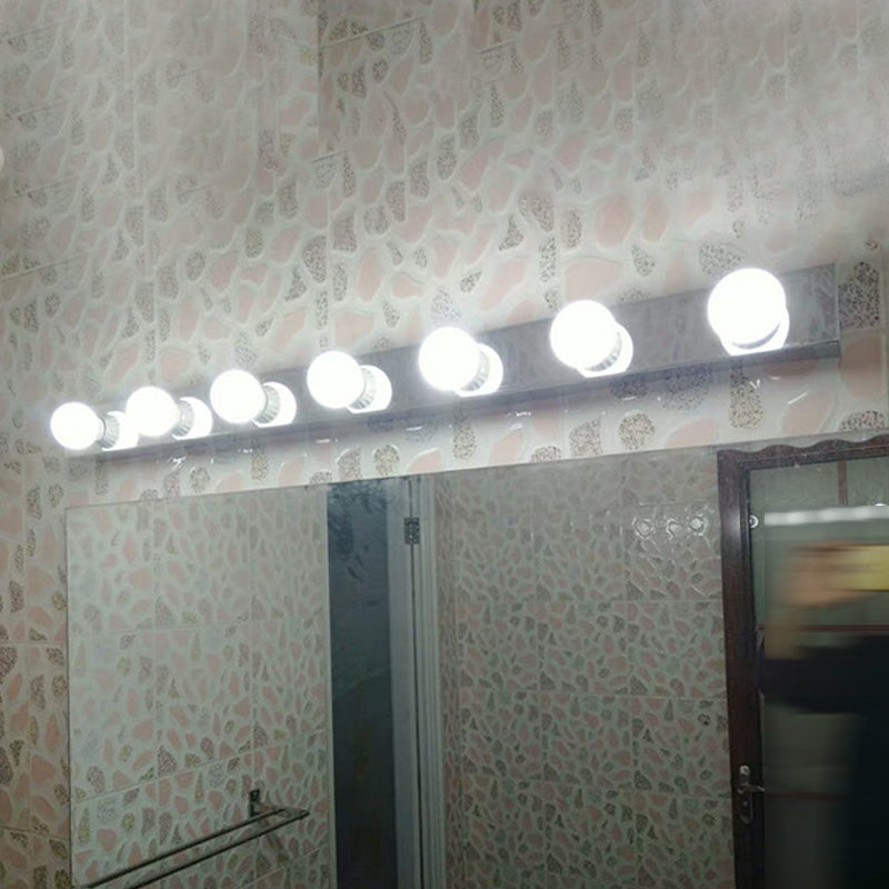 Metal Ball Vanity Lighting Contemporary Style Multi Lights Vanity Sconce Lights
