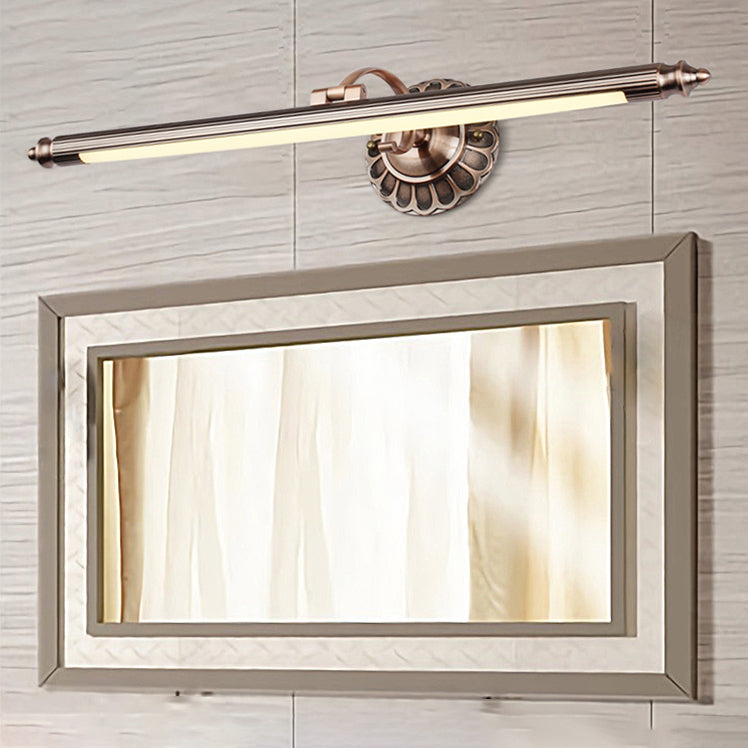 Éclairage de vanité linéaire métal