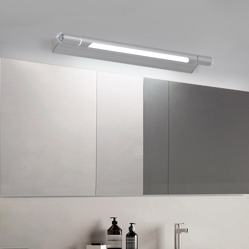 Metal Linear Vanity Lighting Contemporary Style 1 Light Vanity Lighting Ideas