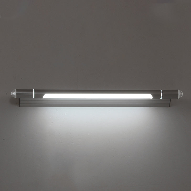 Metal Linear Vanity Lighting Contemporary Style 1 Light Vanity Lighting Ideas