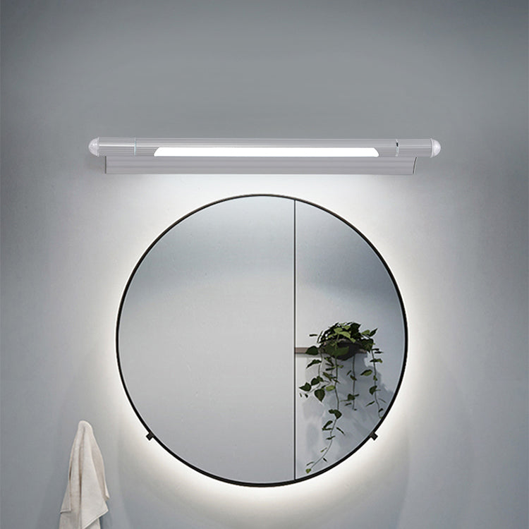 Metal Linear Vanity Lighting Contemporary Style 1 Light Vanity Lighting Ideas