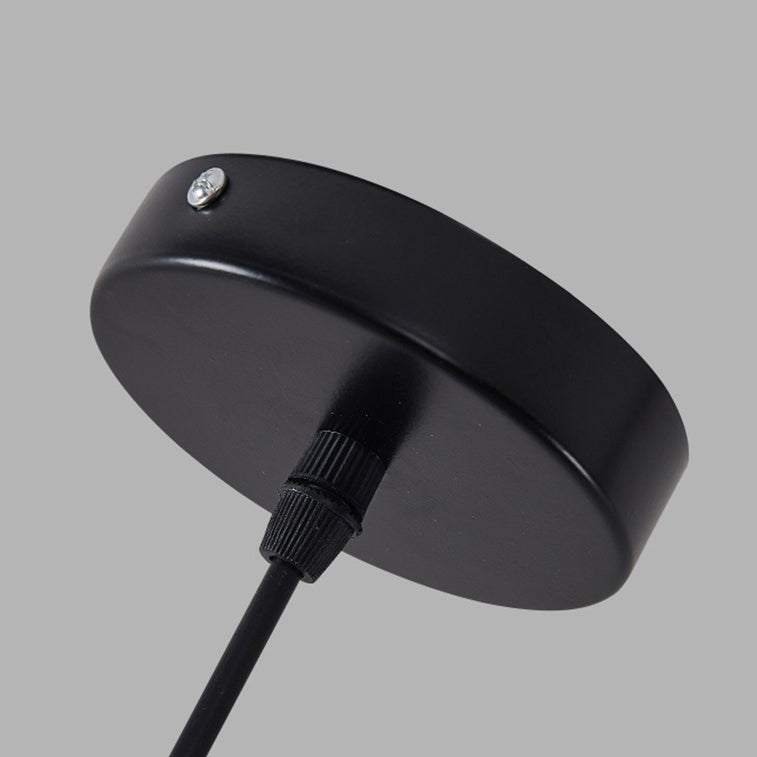 Crystal Luxury Pendant Light Modern Style Iron Cage Shaped Hanging Light for Living Room