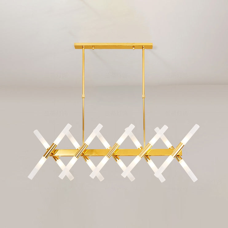 Moderner LED -Insel Leichtfutterraum Einfaches Hängslampenvorricht