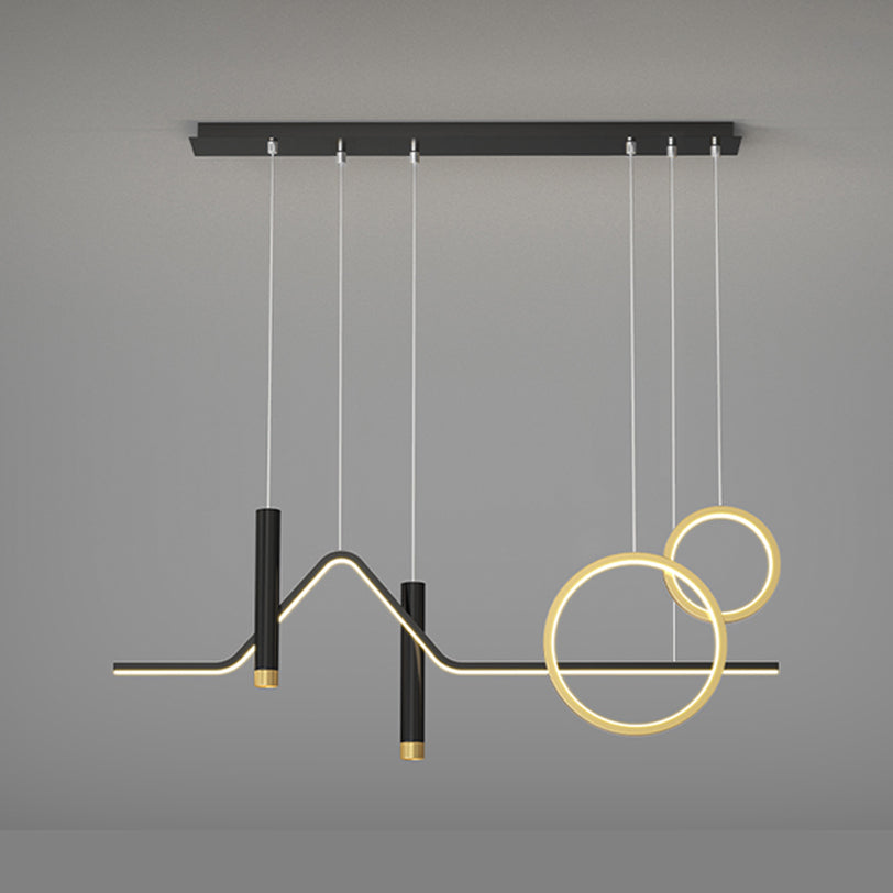 Moderne LED -Island Leichte LED LED Hanging Lampenvorrichtung für Esszimmer