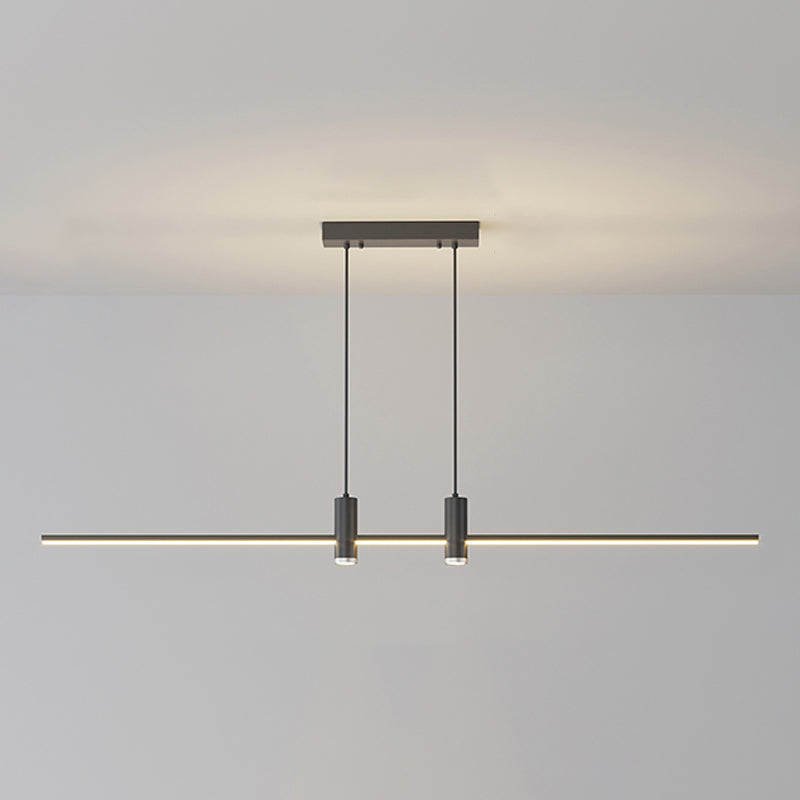 Moderno Simple LED Island Light Comedor accesorio de lámpara colgante