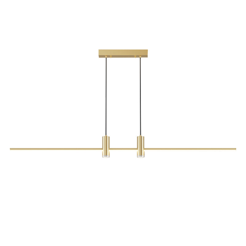 Moderno Simple LED Island Light Comedor accesorio de lámpara colgante