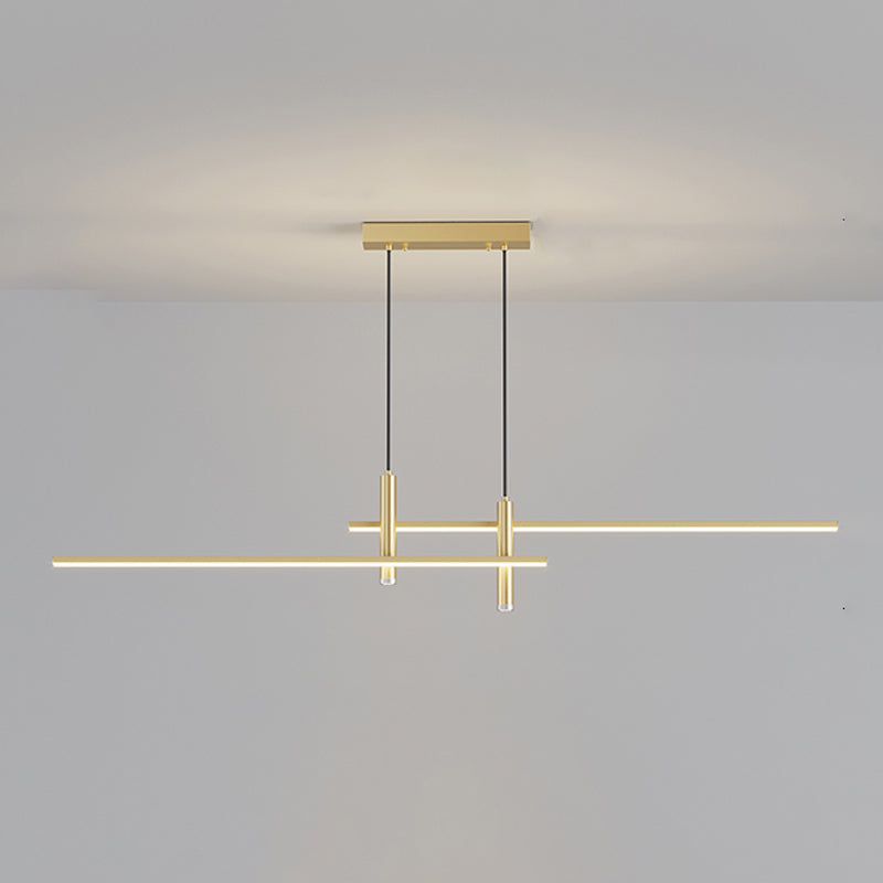 Moderno Simple LED Island Light Comedor accesorio de lámpara colgante