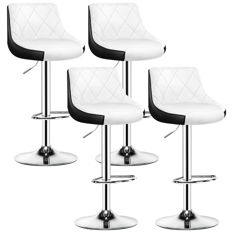 Indoor rotierende Hebepliegel Nordic Leder Kissen Barhocker