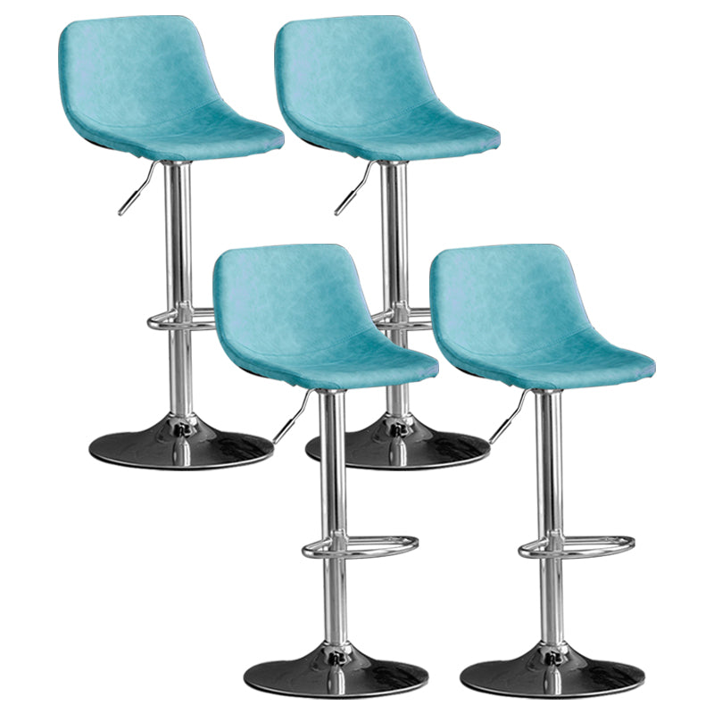 Rotations- und Heben von Barstool Industrial Style Leder Sitze Barhocker für Barschalter