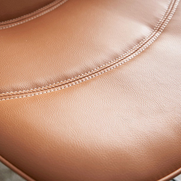 Industriële zwarte teller krukken ijzeren gestoffeerde barkrukken Bristol met emmerzitje