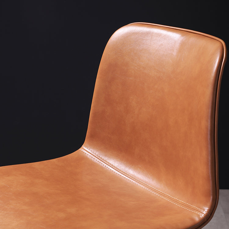 Industrial Black Metal Counter Stools Low Back Indoor Bar Stool with Bucket Seat