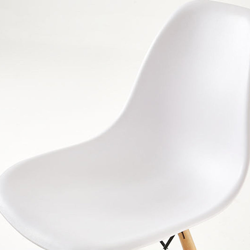 Modern Living Room Counter Stool Colorful Simple Stool with Wood Base