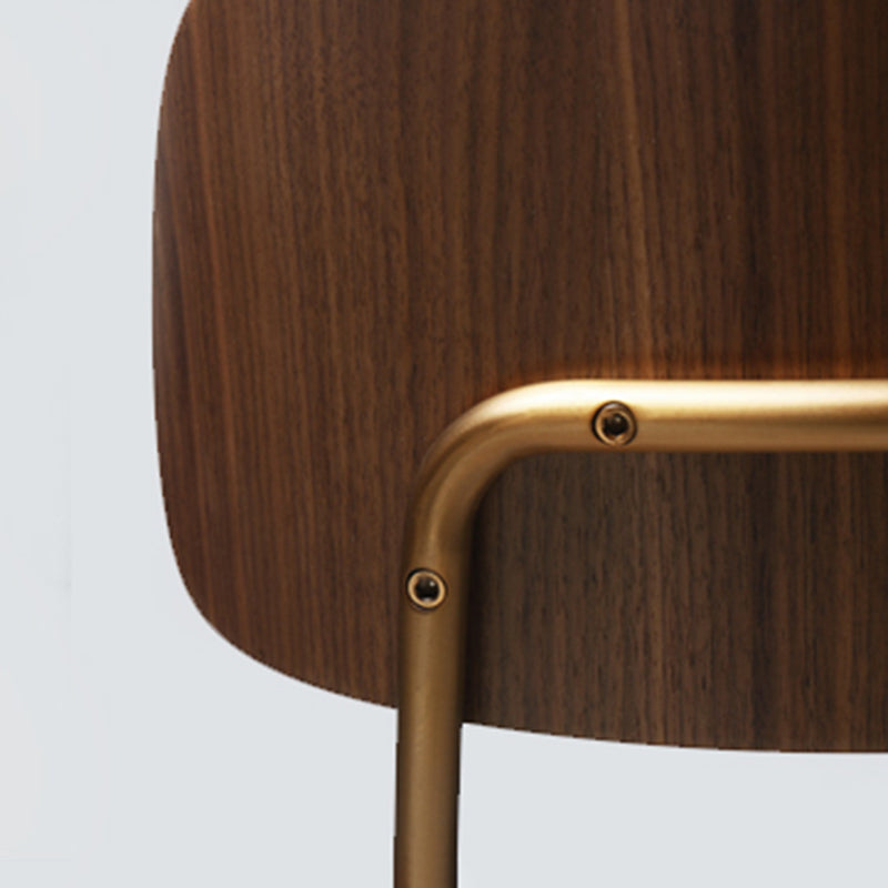 Taburetes de estilo industrial taburetes de bar tapizado de madera Bristol con asiento cuadrado