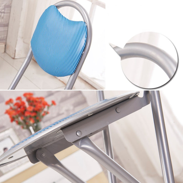 Tabourets de comptoir à dossier bas en acier modernes, repose-pieds rond pliant, tabouret de Bar pour Bar