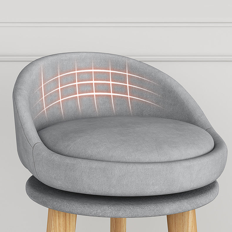 Taburete de bar sin brazos con respaldo moderno, taburete de bar de acero para cajero con cojín