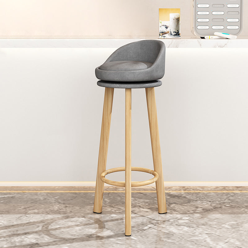 Taburete de bar sin brazos con respaldo moderno, taburete de bar de acero para cajero con cojín