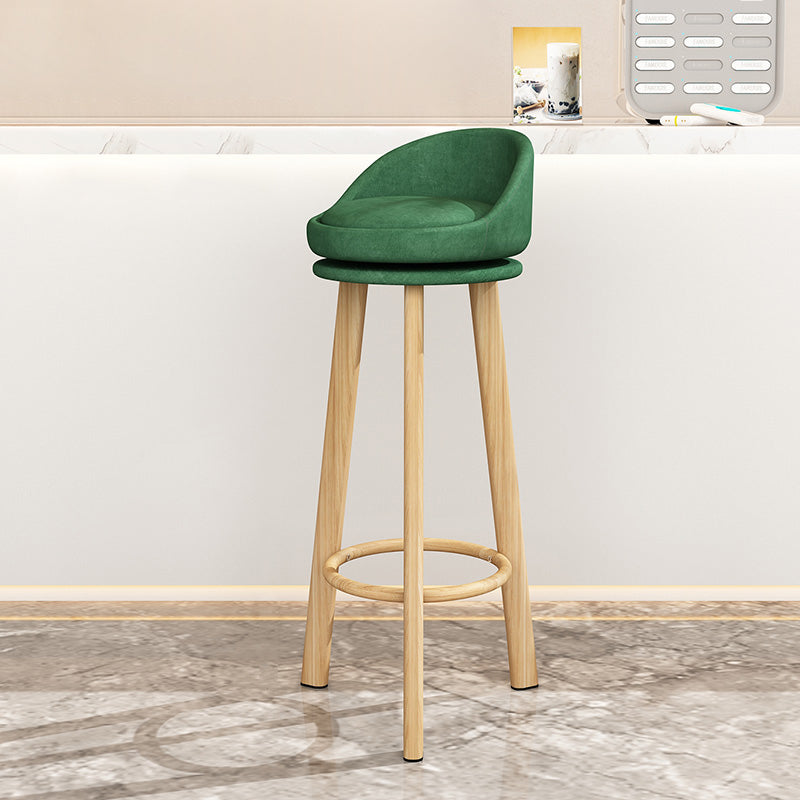 Taburete de bar sin brazos con respaldo moderno, taburete de bar de acero para cajero con cojín