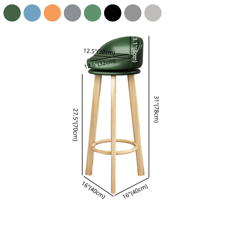 Taburete de bar sin brazos con respaldo moderno, taburete de bar de acero para cajero con cojín
