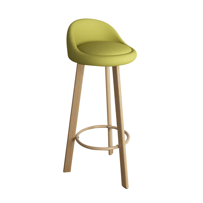 Sgabelli da bar per interni da 32,5 "in tessuto