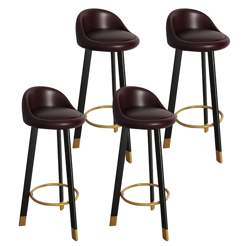 Sgabelli da bar per interni da 32,5 "in tessuto