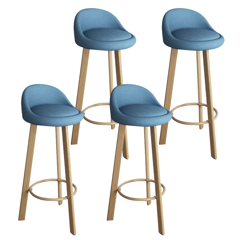 Sgabelli da bar per interni da 32,5 "in tessuto