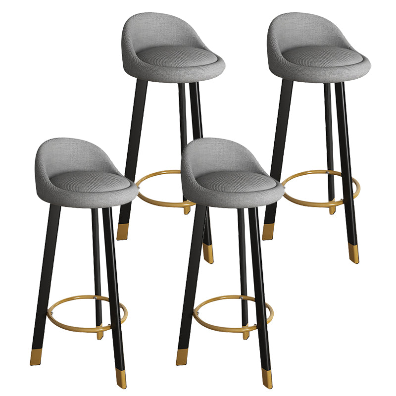 Sgabelli da bar per interni da 32,5 "in tessuto