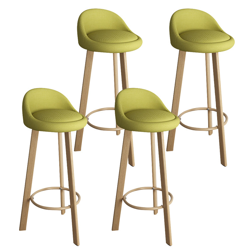 Sgabelli da bar per interni da 32,5 "in tessuto