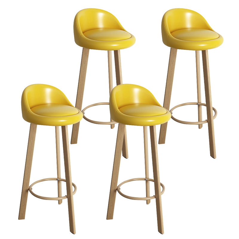 Sgabelli da bar per interni da 32,5 "in tessuto