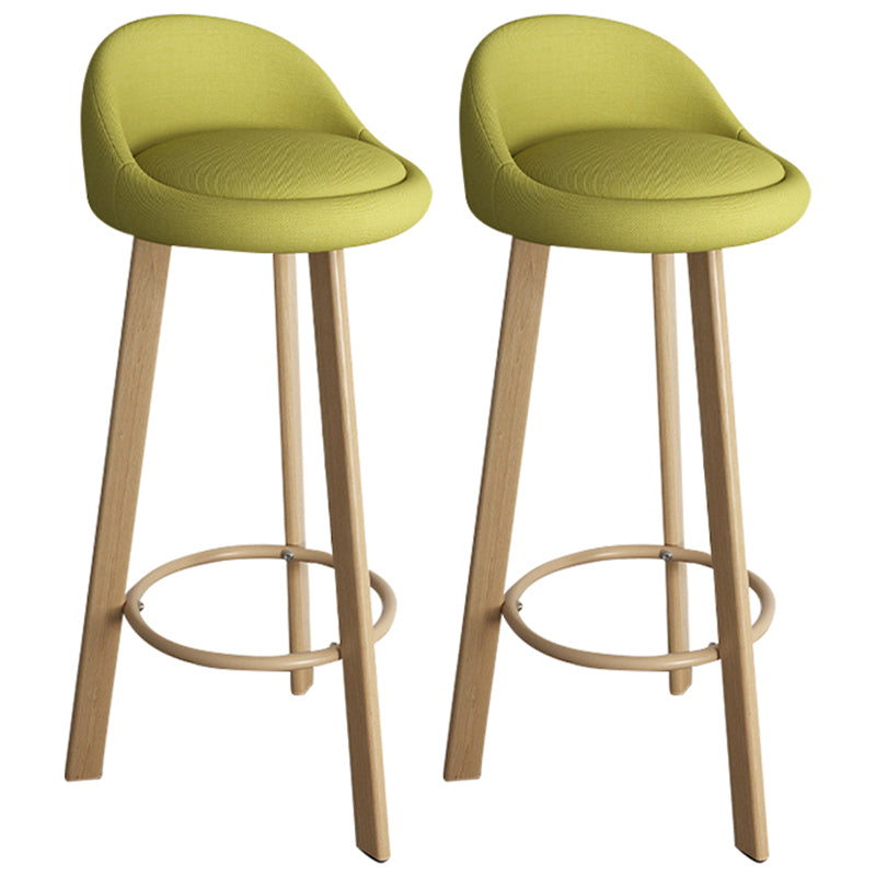 Sgabelli da bar per interni da 32,5 "in tessuto